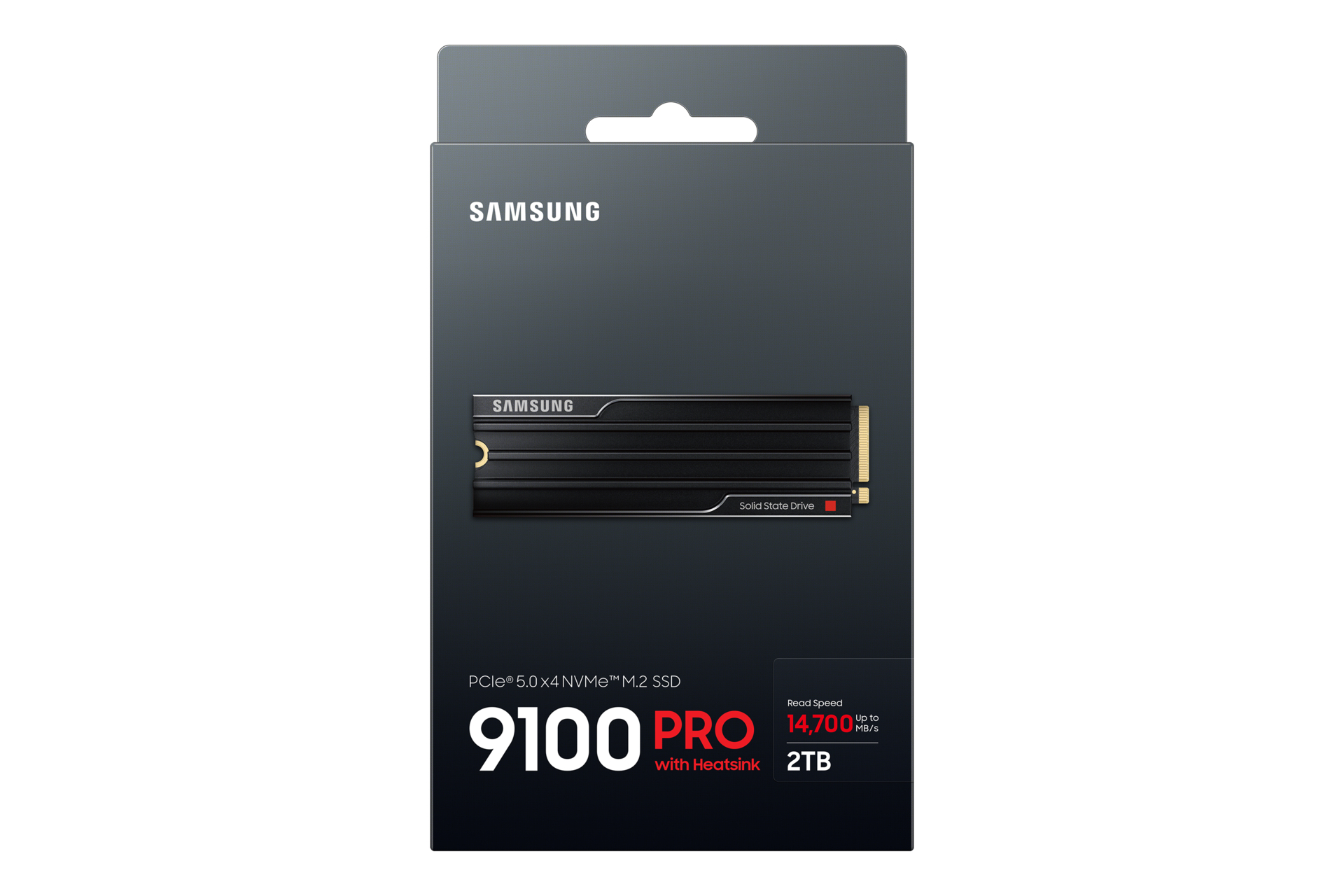 Samsung 9100 PRO Heatsink PCIe® 5.0 NVMe™ M.2 SSD - 2 TB