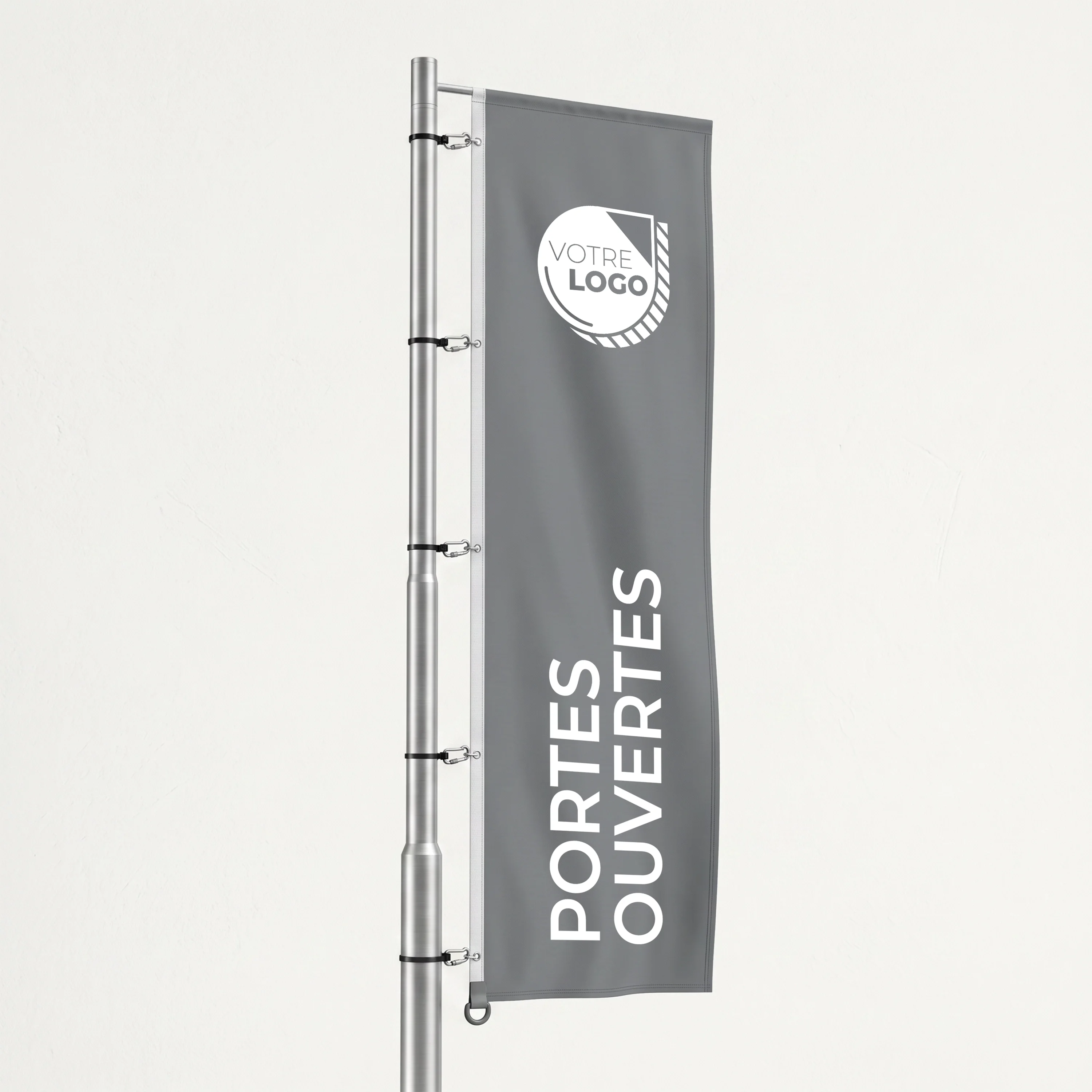 VOILE PAVILLON PERSONNALISABLE FOURREAU 600 X 150 CM