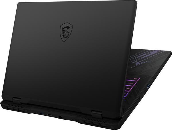 MSI Pulse A17 AI+ C3HWGKG-005FR Copilot+ PC AMD Ryzen AI 7 350 Ordinateur portable 43,2 cm (17") Quad HD+ 32 Go DDR5-SDRAM 1 To SSD NVIDIA GeForce RTX 5070 Wi-Fi 6E (802.11ax) Windows 11 Pro Noir