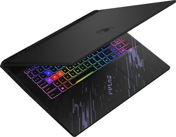MSI Pulse A17 AI+ C3HWGKG-005FR Copilot+ PC AMD Ryzen AI 7 350 Ordinateur portable 43,2 cm (17") Quad HD+ 32 Go DDR5-SDRAM 1 To SSD NVIDIA GeForce RTX 5070 Wi-Fi 6E (802.11ax) Windows 11 Pro Noir