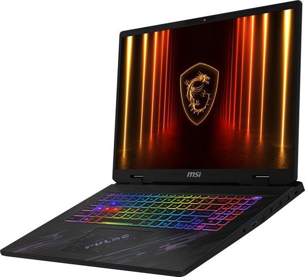 MSI Pulse A17 AI+ C3HWGKG-005FR Copilot+ PC AMD Ryzen AI 7 350 Ordinateur portable 43,2 cm (17") Quad HD+ 32 Go DDR5-SDRAM 1 To SSD NVIDIA GeForce RTX 5070 Wi-Fi 6E (802.11ax) Windows 11 Pro Noir