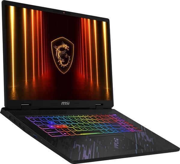 MSI Pulse A17 AI+ C3HWGKG-005FR Copilot+ PC AMD Ryzen AI 7 350 Ordinateur portable 43,2 cm (17") Quad HD+ 32 Go DDR5-SDRAM 1 To SSD NVIDIA GeForce RTX 5070 Wi-Fi 6E (802.11ax) Windows 11 Pro Noir