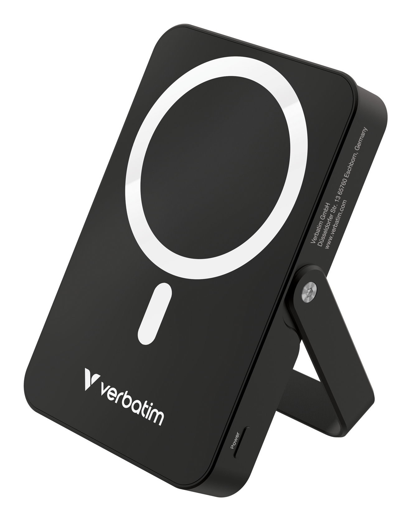 Verbatim Charge 'n' Go Magnetic Wireless Lithium Polymère (LiPo) 10000 mAh Recharge sans fil Noir