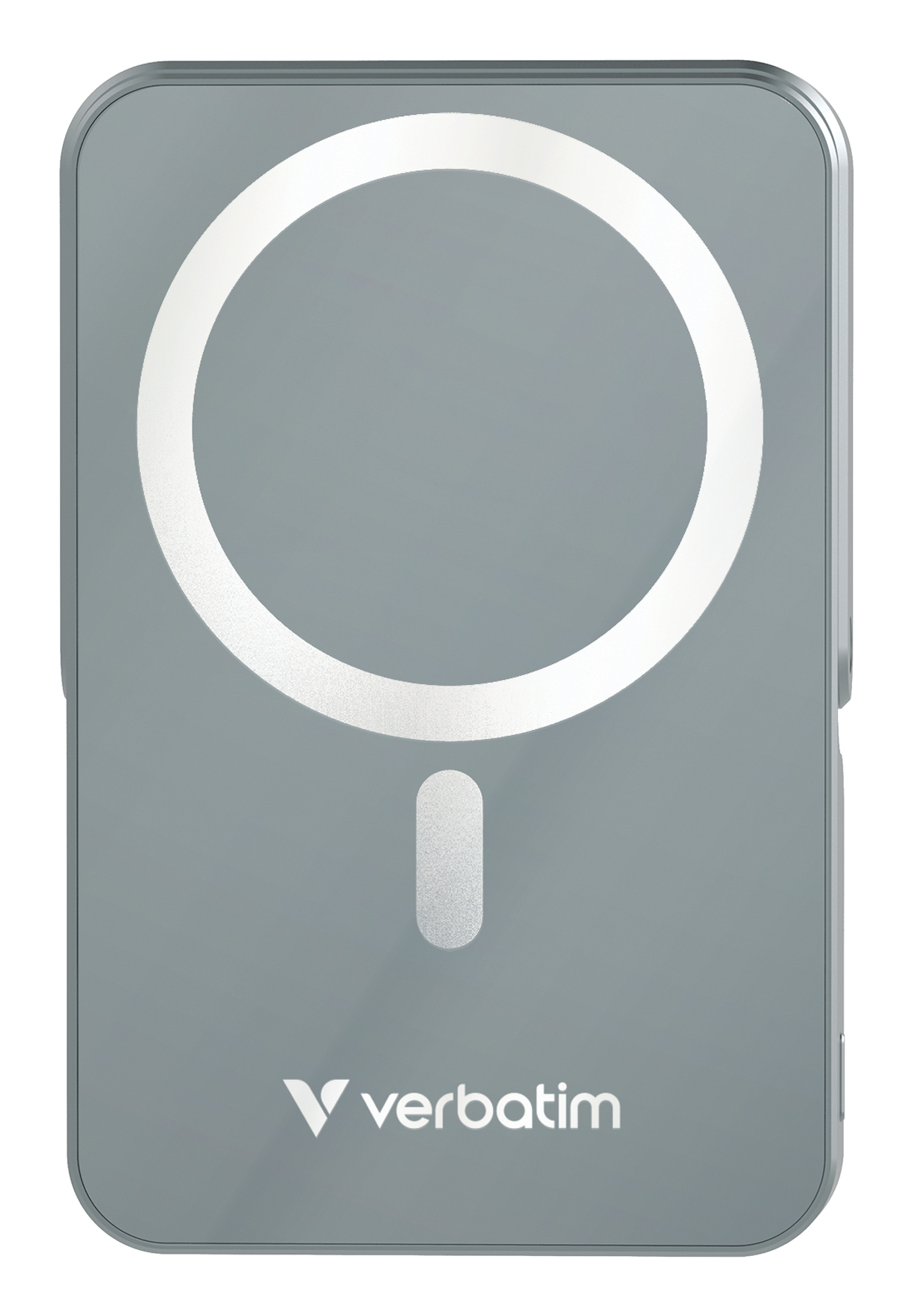 Verbatim Charge 'n' Go Magnetic Wireless Lithium Polymère (LiPo) 10000 mAh Recharge sans fil Gris