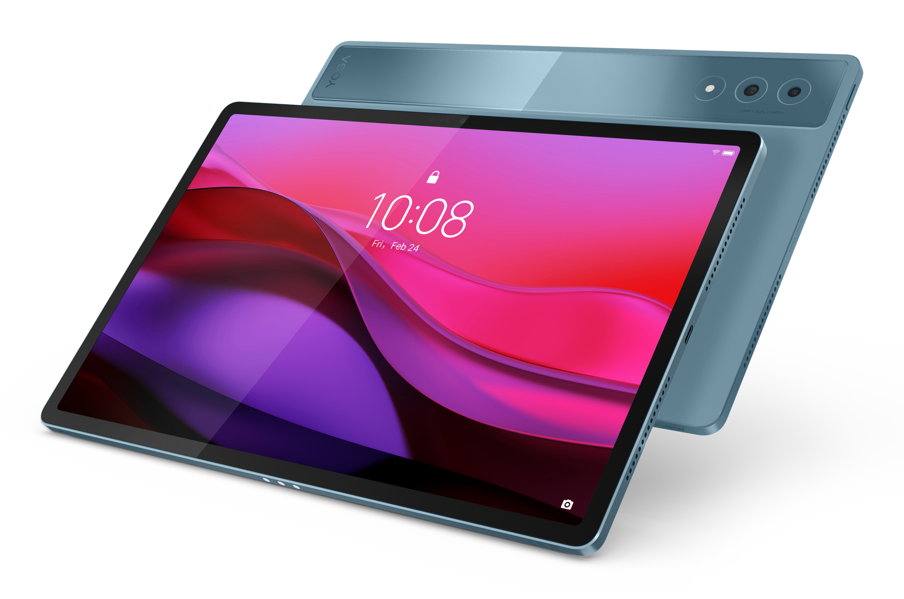 Lenovo Yoga Tab Plus Qualcomm Snapdragon 256 Go 32,3 cm (12.7") 16 Go Wi-Fi 7 (802.11be) Android 14 Bleu