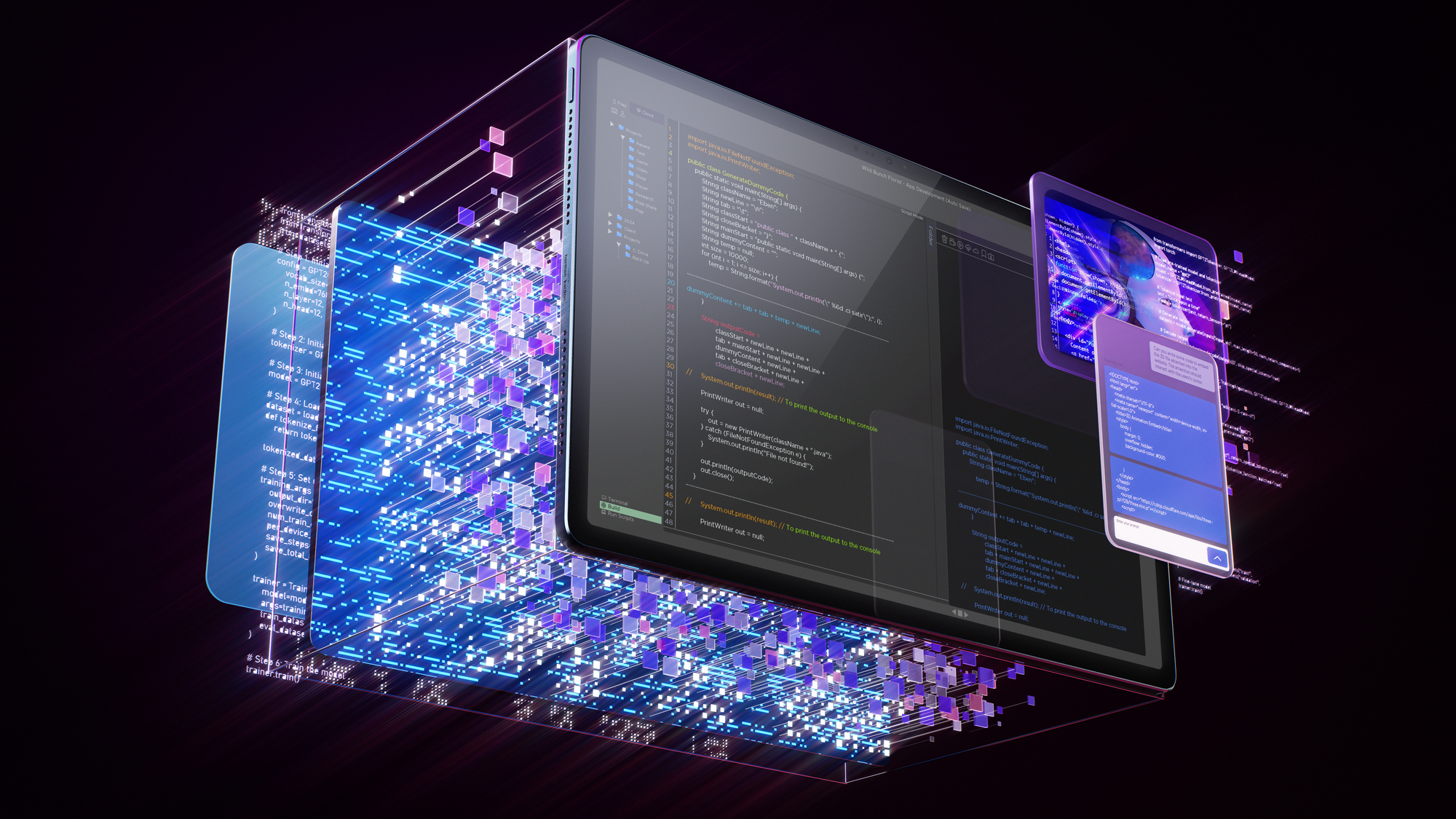 Lenovo Yoga Tab Plus Qualcomm Snapdragon 256 Go 32,3 cm (12.7") 16 Go Wi-Fi 7 (802.11be) Android 14 Bleu