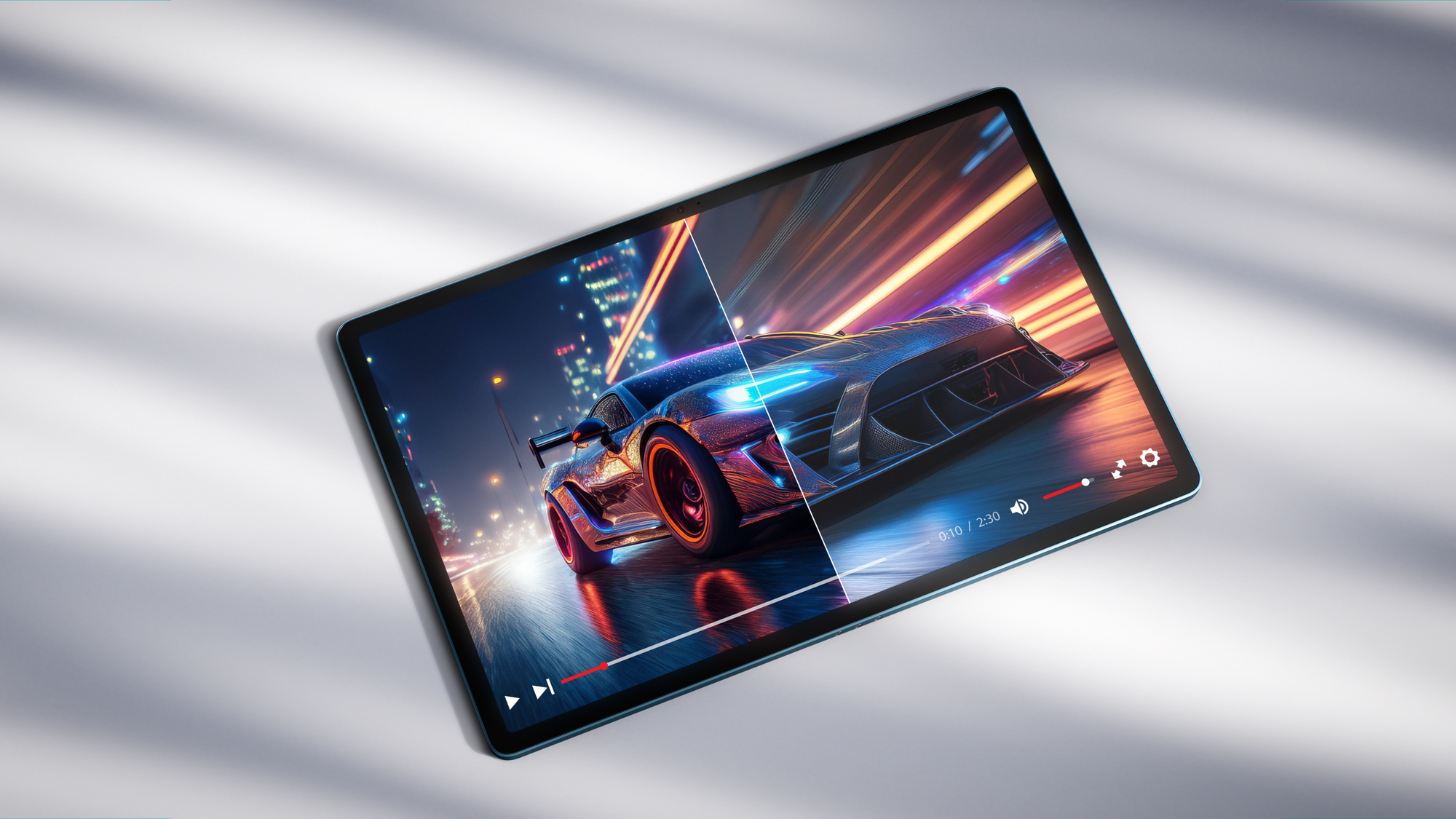 Lenovo Yoga Tab Plus Qualcomm Snapdragon 256 Go 32,3 cm (12.7") 16 Go Wi-Fi 7 (802.11be) Android 14 Bleu