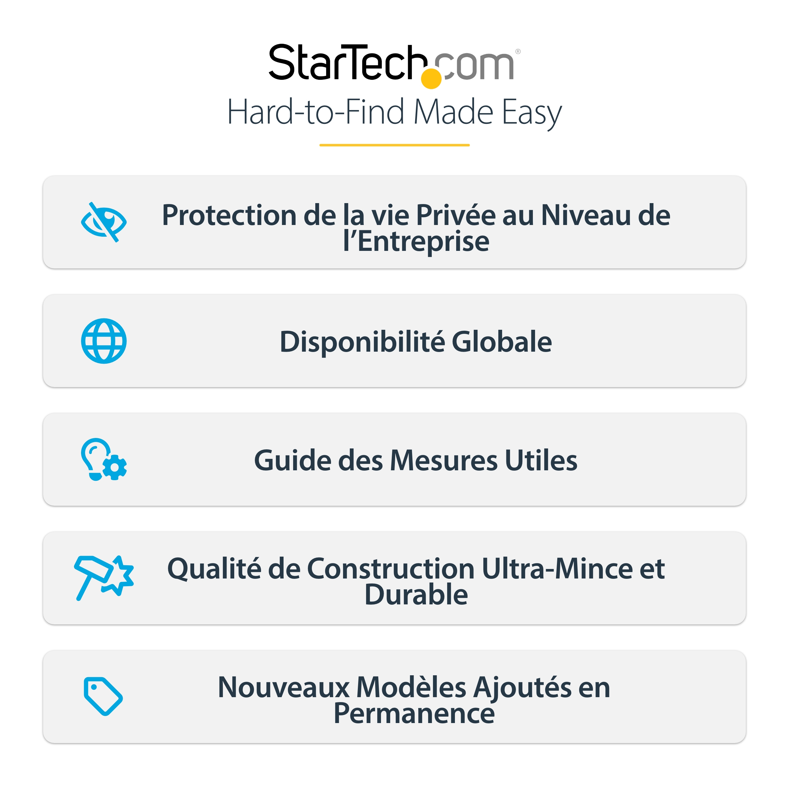StarTech.com Filtre de Confidentialité à 4 Directions pour Surface Pro 8/9/X 13 pouces, pour Portrait/Paysage, Écran de Protection Surface, +/- 30 Degrés de Vue, Filtre Anti Lumière Bleue (51 %), Anti-Reflet
