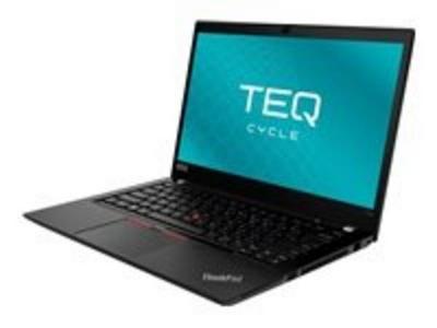 Teqcycle Lenovo Thinkpad T14 G2 Intel® Core™ i5 i5-1145G7 Ordinateur portable 35,6 cm (14") Full HD 16 Go DDR4-SDRAM 256 Go SSD Wi-Fi 6 (802.11ax) Windows 11 Pro Noir Français