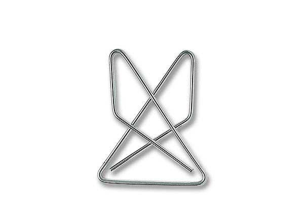 1 Boite de 100 Attaches géantes moyennes 30 x 40 mm