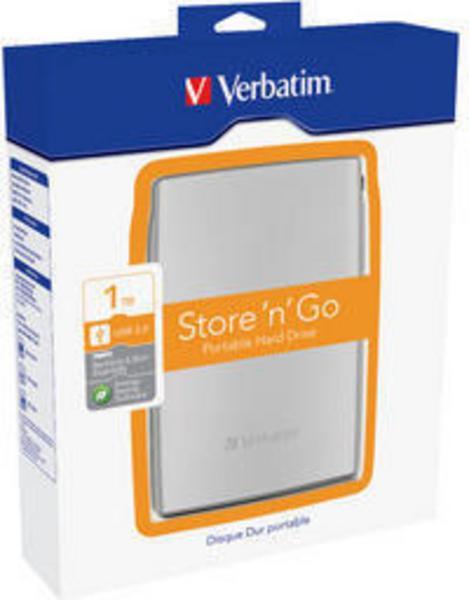 Verbatim Store 'n' Go USB 2.0 Portable Hard Drive 1TB disque dur externe 1 To 5400 tr/min Noir