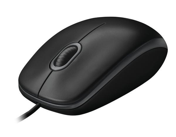 Logitech B100 souris Bureau Ambidextre USB Type-A Optique 800 DPI
