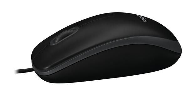 Logitech B100 souris Bureau Ambidextre USB Type-A Optique 800 DPI