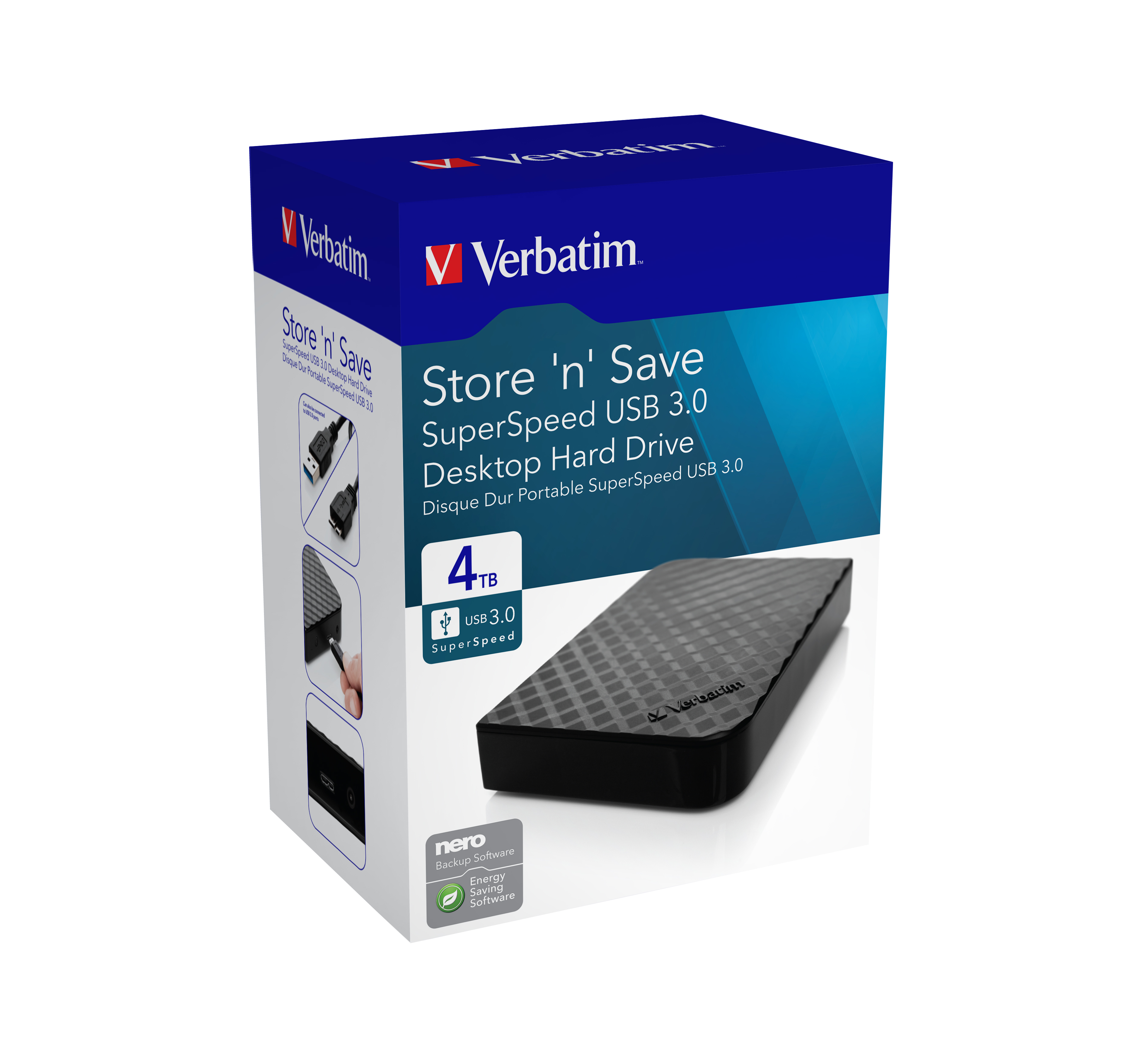 Verbatim Store 'n' Save 4 To USB 3.0