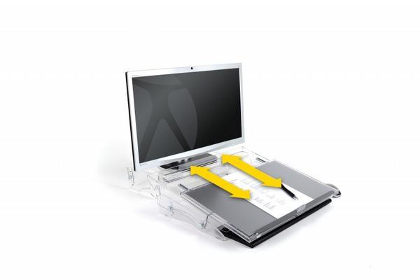 1 Porte-copie coulissant FlexDesk 640