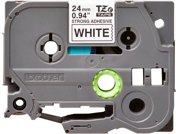BROTHER P-TOUCH TZE-S251 noir sur blanc 24mm extra gluey