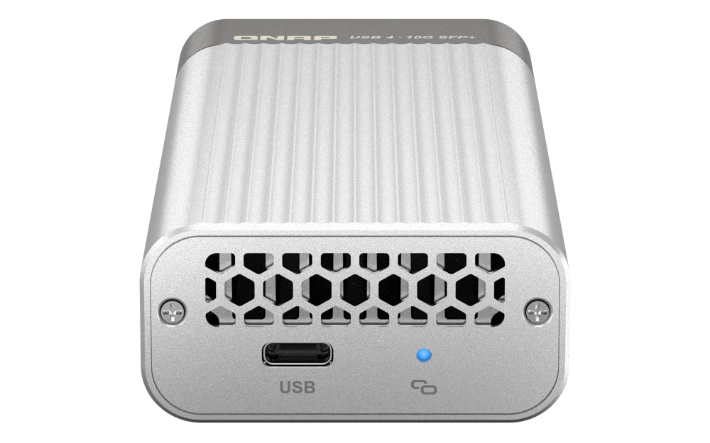 QNAP USB 4 Type-C to 1x10GbE SFP+ Network Adapter