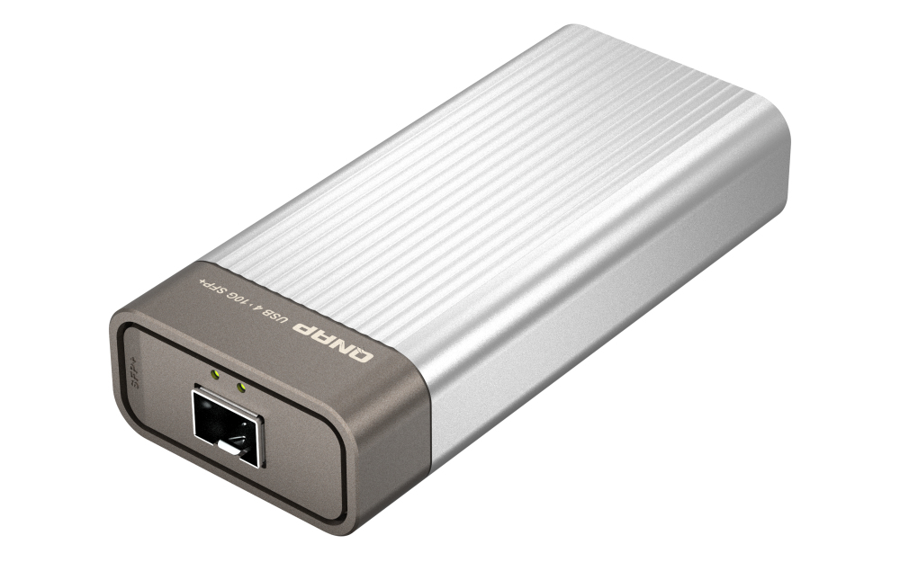 QNAP USB 4 Type-C to 1x10GbE SFP+ Network Adapter