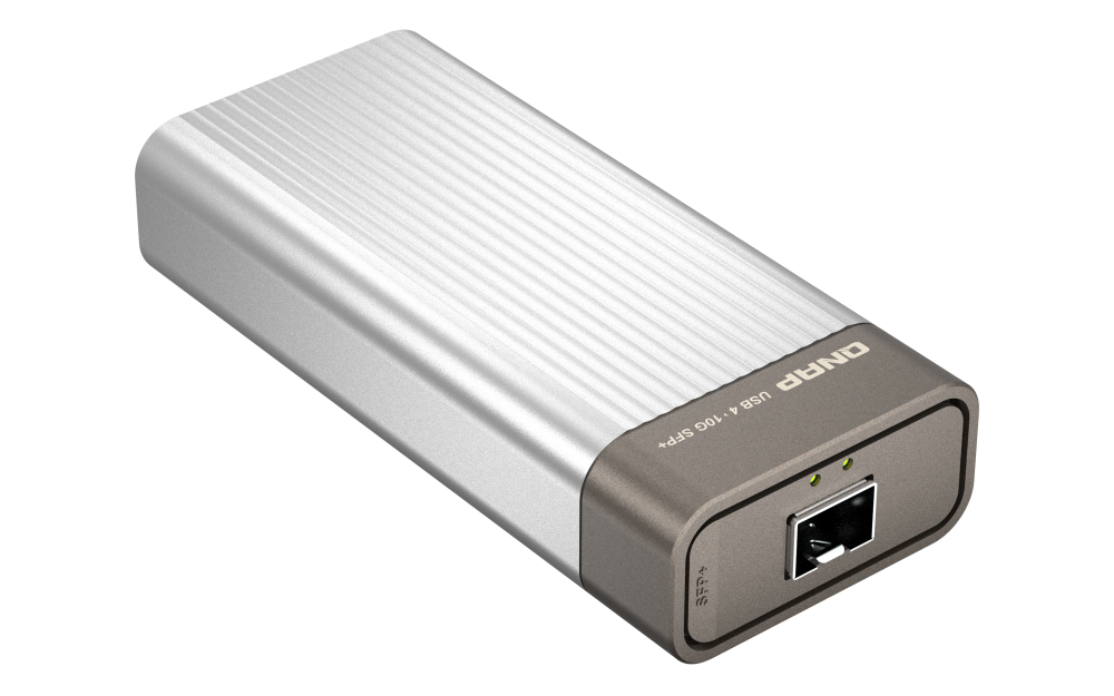 QNAP USB 4 Type-C to 1x10GbE SFP+ Network Adapter