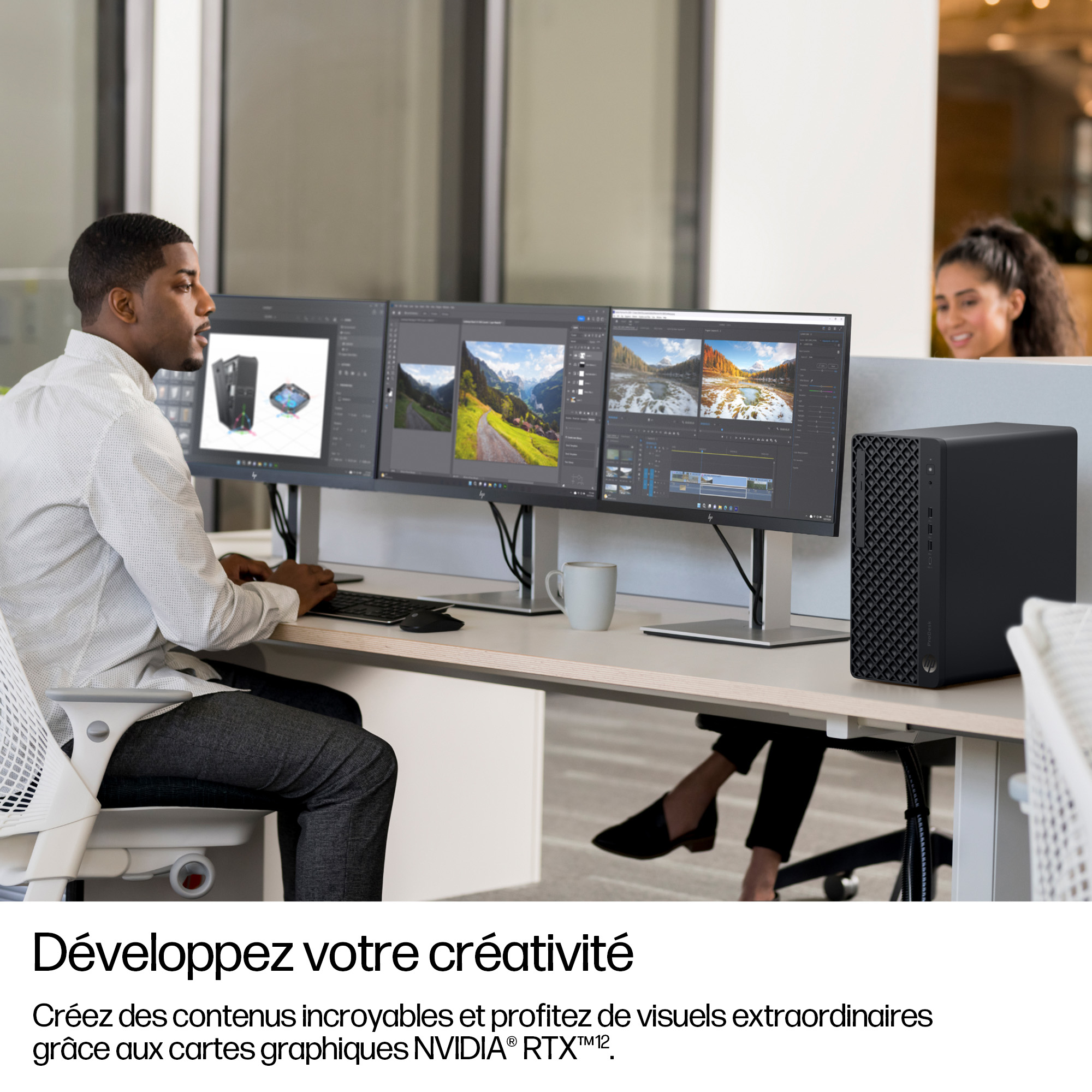 HP Elite Tower 800 G1 Intel Core Ultra 5 235 16Go 512Go SSD UMA W11P 3/3/3 Smartbuy