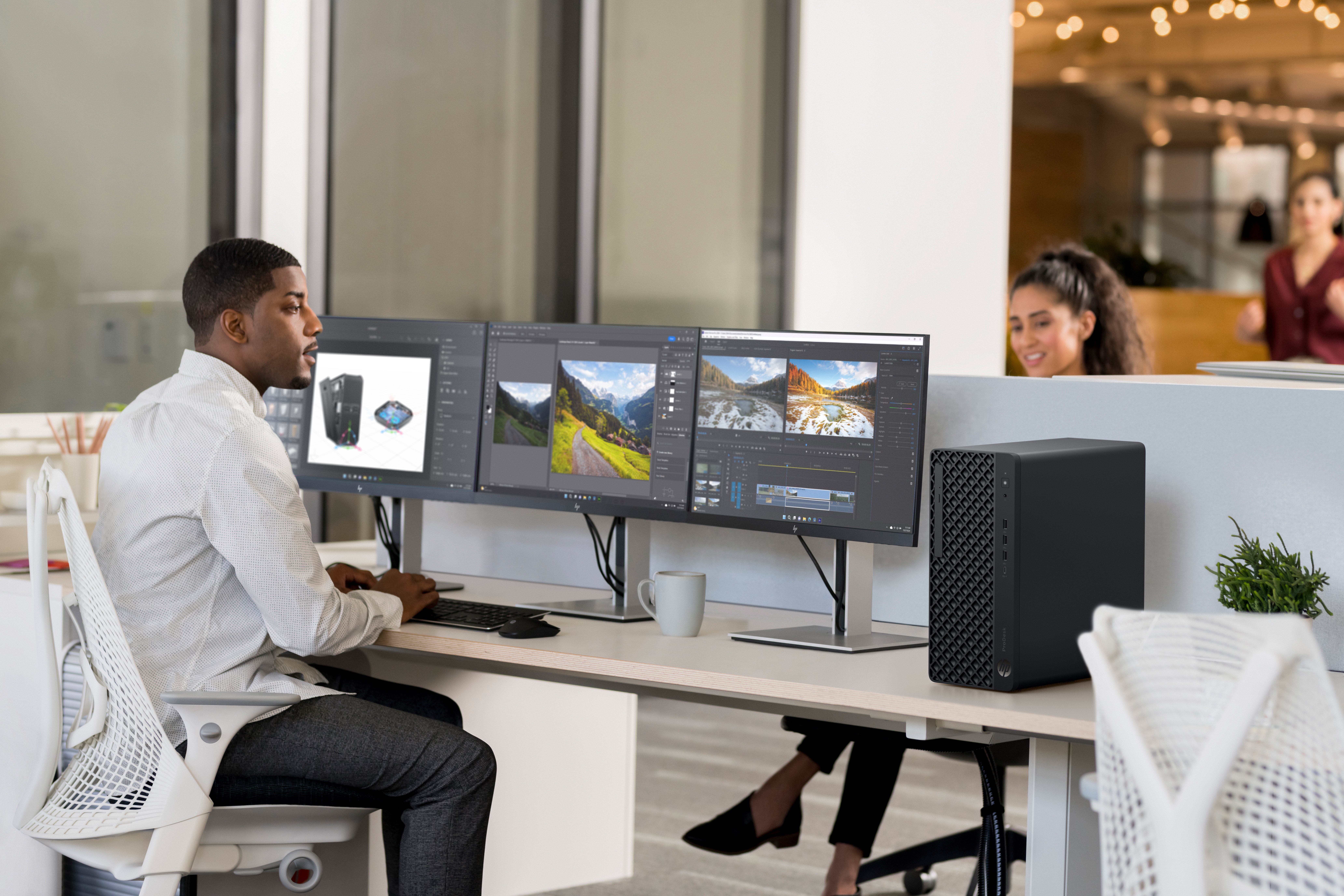 HP Elite Tower 800 G1 Intel Core Ultra 5 235 16Go 512Go SSD UMA W11P 3/3/3 Smartbuy