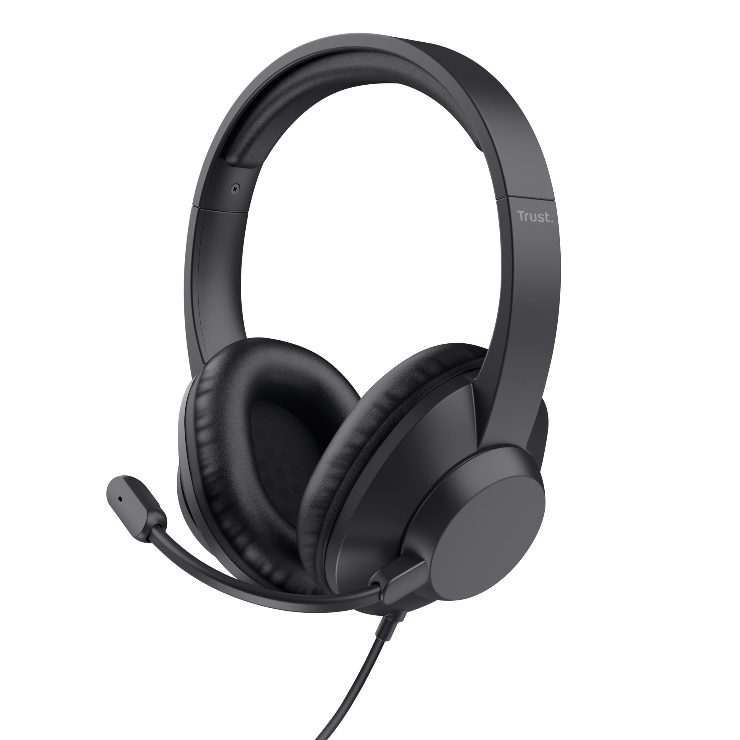TRUST Ayda Max USB Stereo 40mm Headset with ENC Microphone USB Black