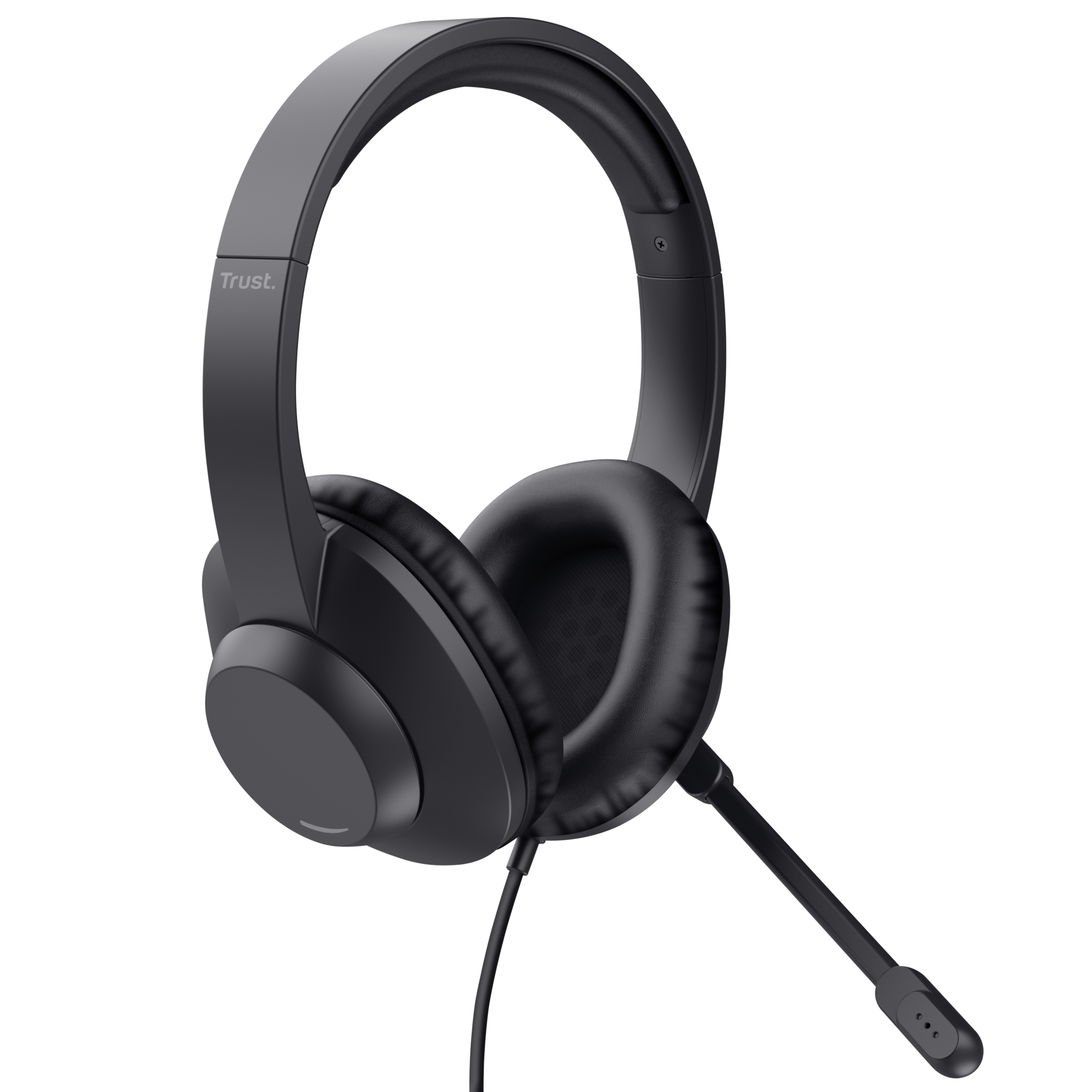 TRUST Ayda Max USB Stereo 40mm Headset with ENC Microphone USB Black