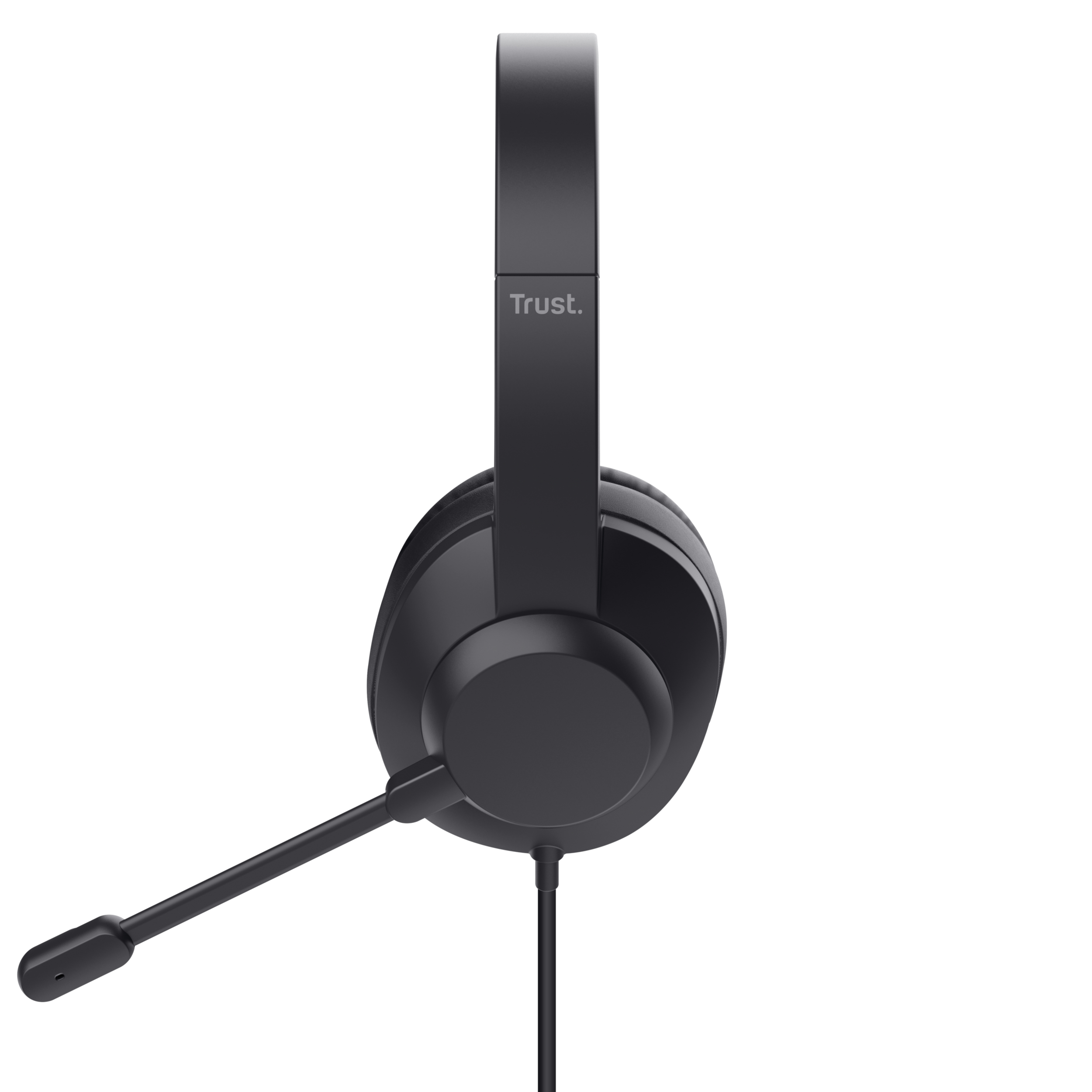 TRUST Ayda Max USB Stereo 40mm Headset with ENC Microphone USB Black