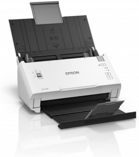Epson DS-410 Alimentation papier de scanner 600 x 600 DPI A4 Noir, Blanc
