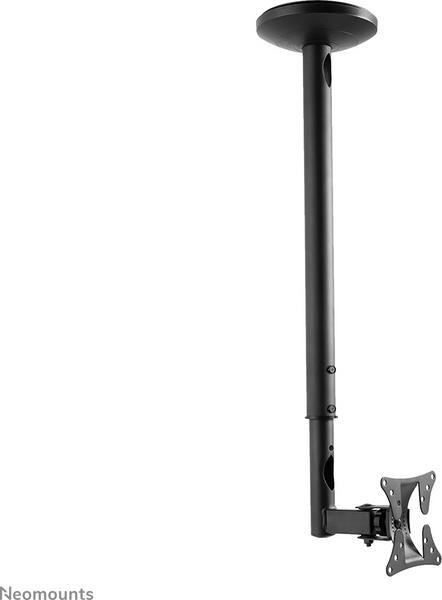 NEOMOUNTS FPMA-C050BLACK Support de plafond pour écran de 10-30p - h 60-85 cm