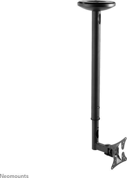NEOMOUNTS FPMA-C050BLACK Support de plafond pour écran de 10-30p - h 60-85 cm