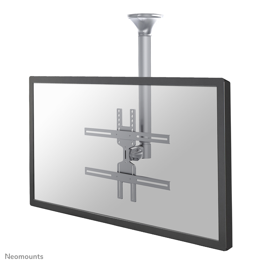 NEOMOUNTS FPMA-C400SILVER Support de plafond pour écran de 32-60p - h 64-104 cm
