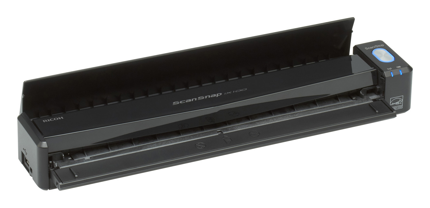 RICOH ScanSnap iX100 Scanner A4 color USB2.0 simplex 5.2sec per page ...