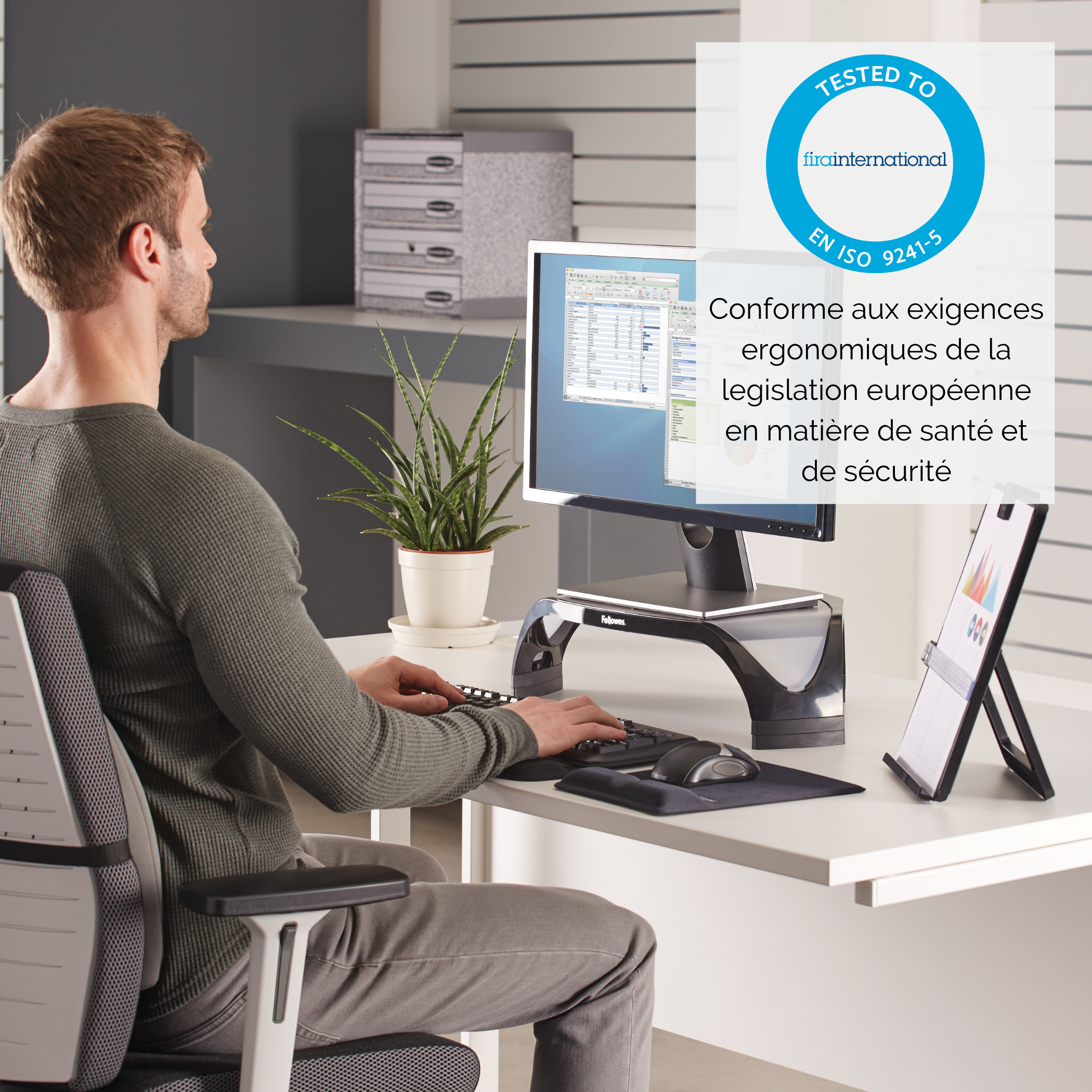 FELLOWES Support Moniteur Smart Suites™