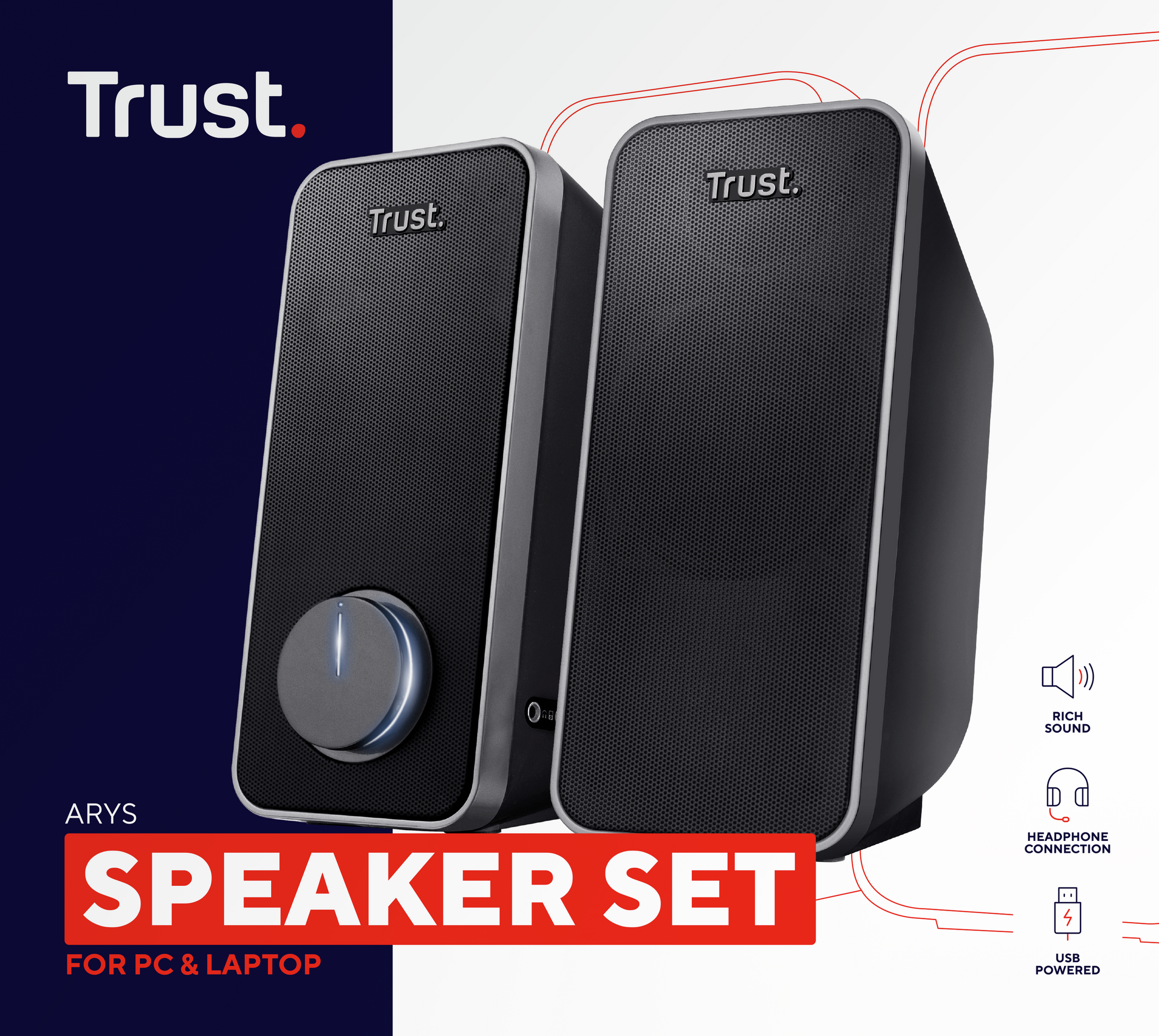 TRUST Arys 2.0 Speaker Set
