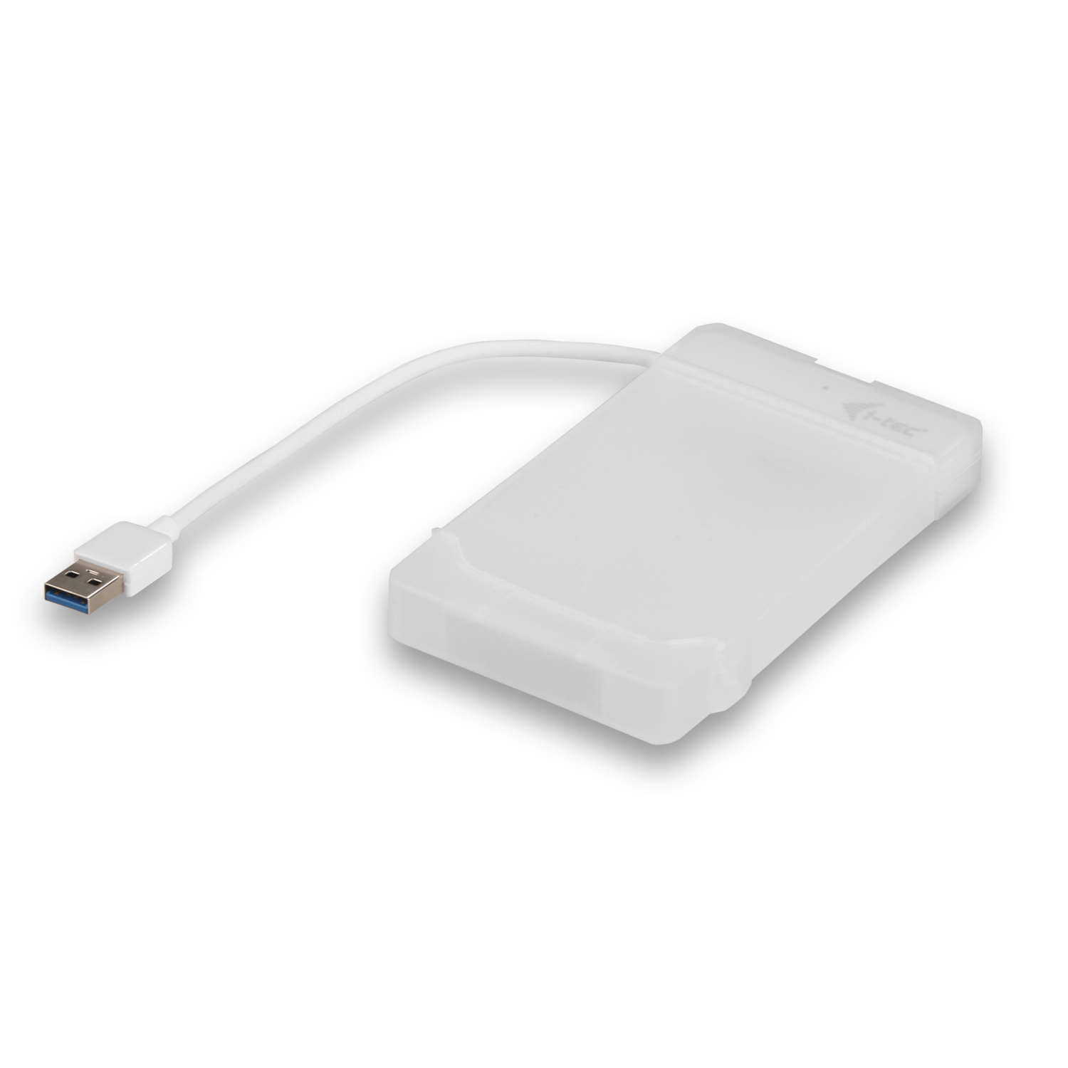 I-TEC USB 3.0 Advance MySafe Easy Enclosure 6.4cm 2.5p External Enclosure for SATA HDD itegrated cable white