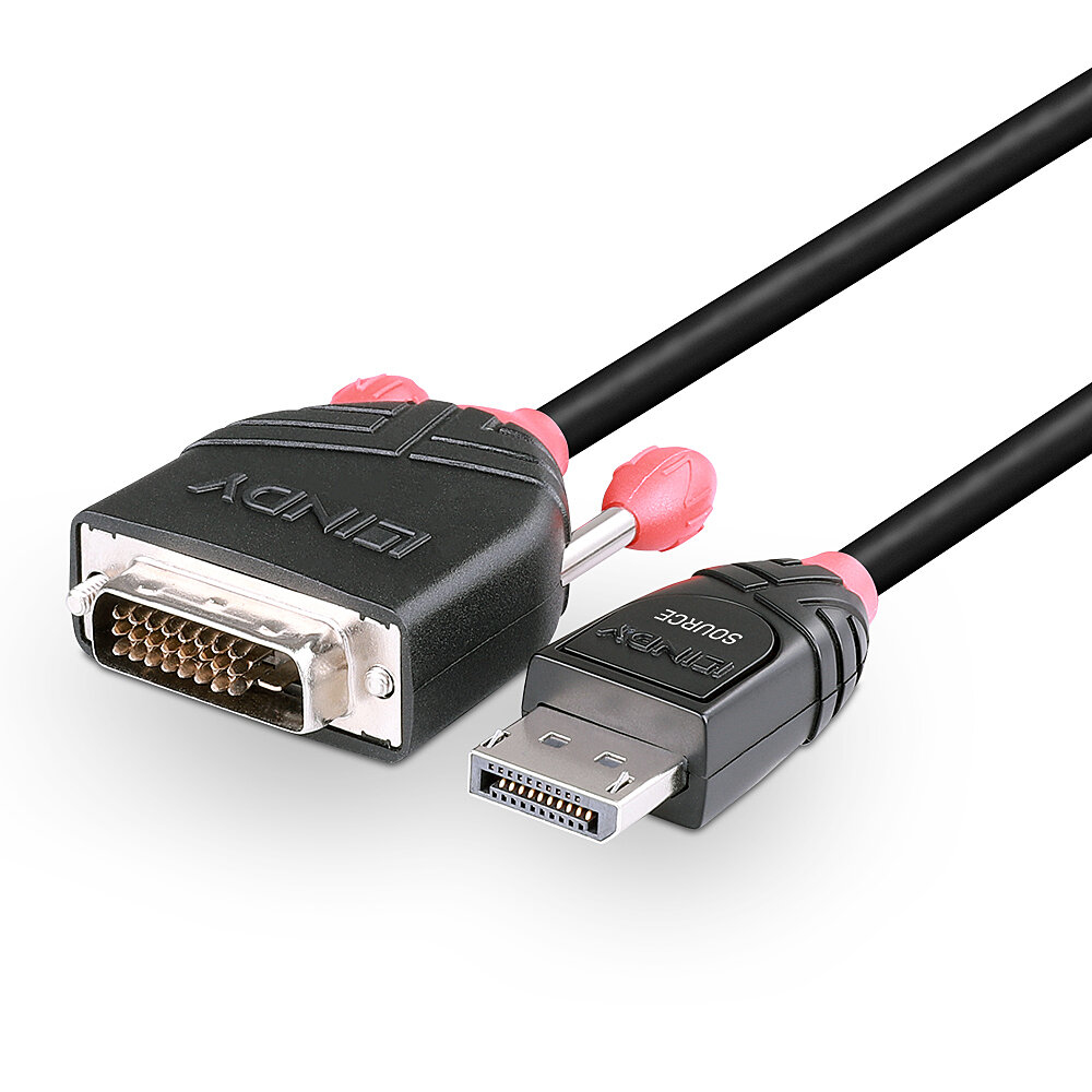 LINDY Câble DisplayPort vers DVI 2m