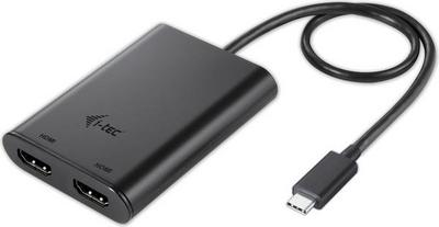 I-TEC USB C to Dual HDMI Port VideoAdapter 2xHDMI Port 4K Ultra HD compatible with Thunderbolt 3
