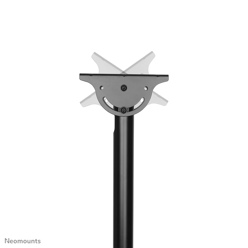 NEOMOUNTS NM-C440DBLACK Support de plafond pour double écran 32-60p - h 56-91 cm