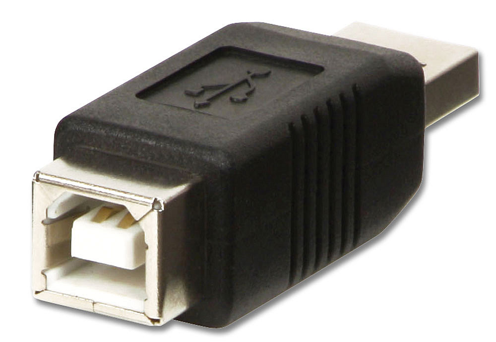 LINDY USB Adapter Type A-M/B-F A male to B female