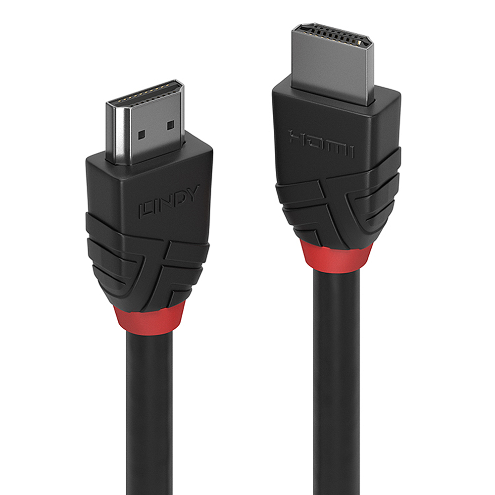 Lindy Câble HDMI High Speed, Black Line, 3m