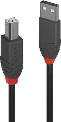 LINDY Câble USB 2.0 type A vers B Anthra Line 7.5m
