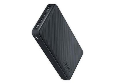 1 Batterie externe Powerbank Trust PrimoEco 15.000 mAh - Noir