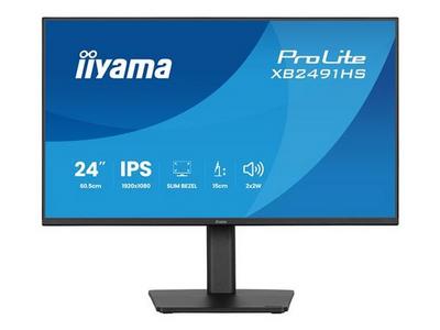 iiyama ProLite XB2491HS-B1 écran plat de PC 60,5 cm (23.8") 1920 x 1080 pixels Full HD LCD Noir