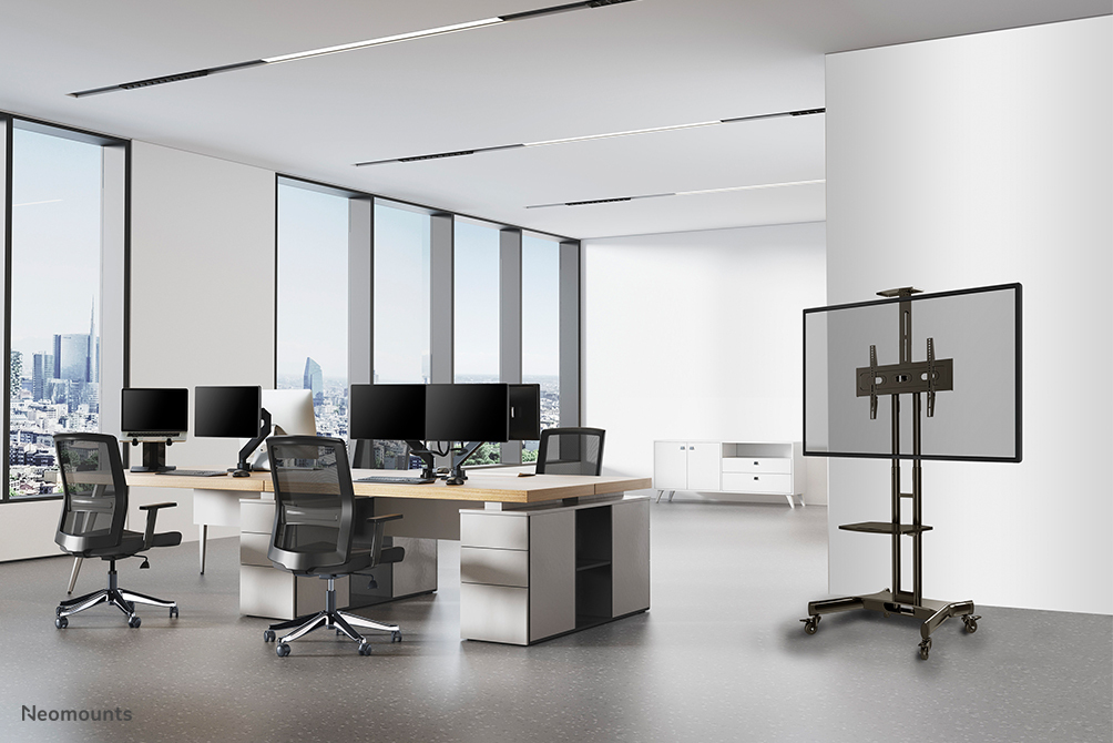 NEOMOUNTS NM-M1700BLACK Chariot pour écran 32-75p