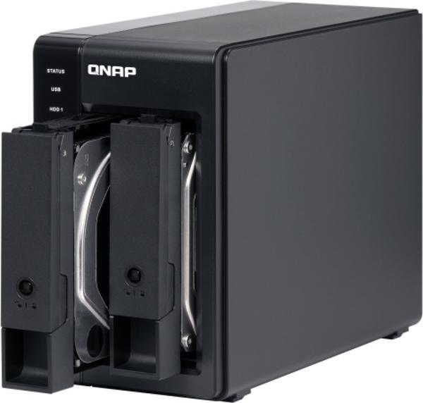 QNAP TR-002 2 Bay USB Type-C Direct Attached Storage with Hardware RAID