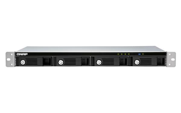QNAP TR-004U 4-bay Rackmount 1U 12 short-depth rackmount 3.5p SATA HDD USB 3.0 type-C hardware RAID external enclosure