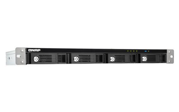 QNAP TR-004U 4-bay Rackmount 1U 12 short-depth rackmount 3.5p SATA HDD USB 3.0 type-C hardware RAID external enclosure
