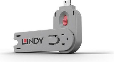 LINDY Clé pour bloqueur de port USB type A rose