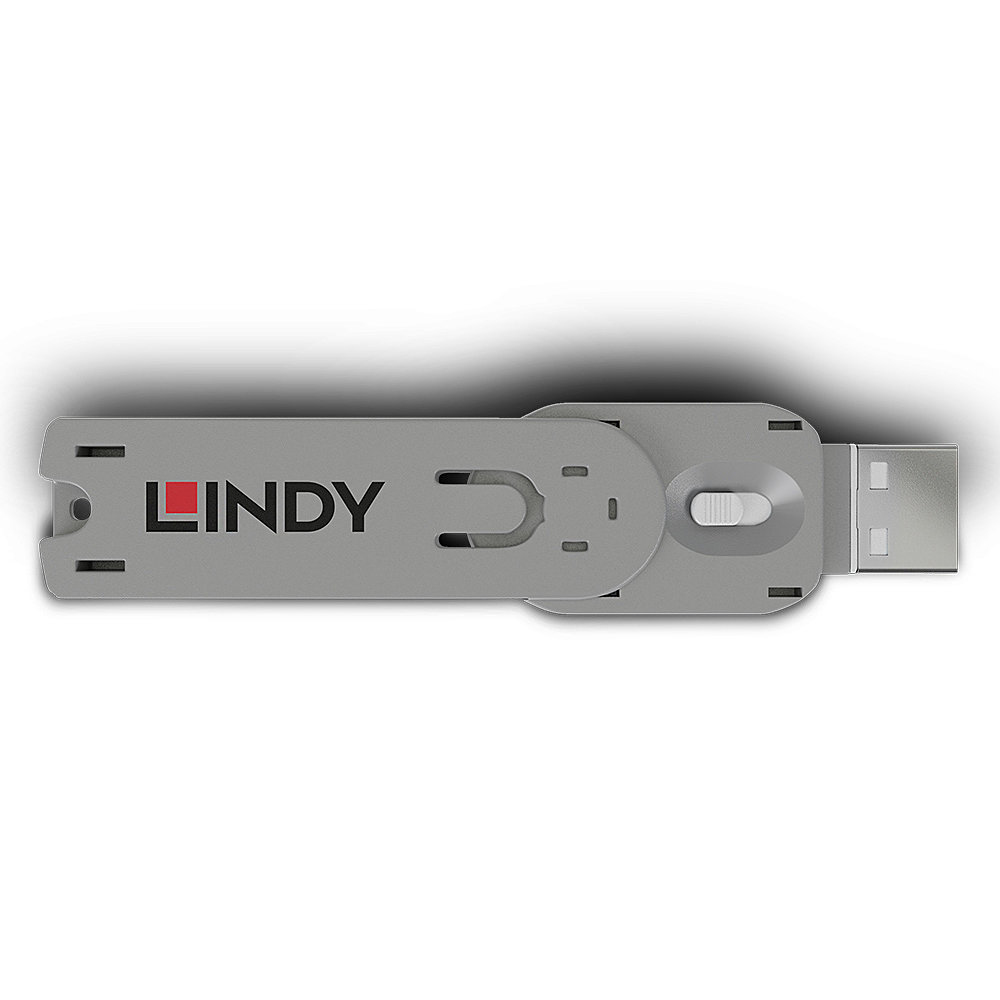 LINDY Clé pour bloqueur de port USB type A blanc